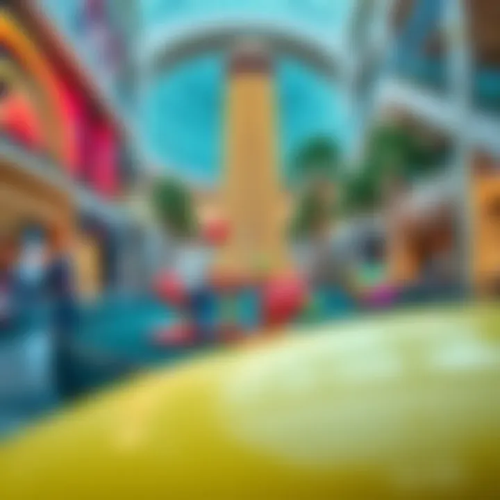 Leisure Activities at Dubai Mall Visitors enjoying leisure activities at Dubai Mall