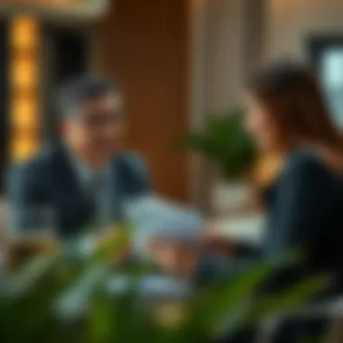 Expert Guidance on Home Loan Options A financial advisor discussing home loans with clients