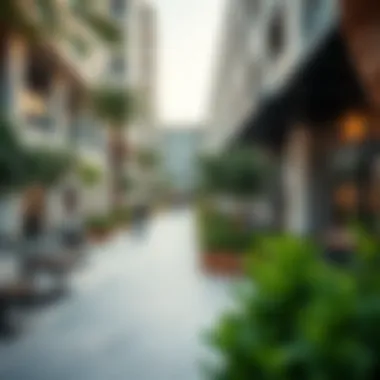 Vibrant community spaces in Jumeirah Circle promoting social interaction