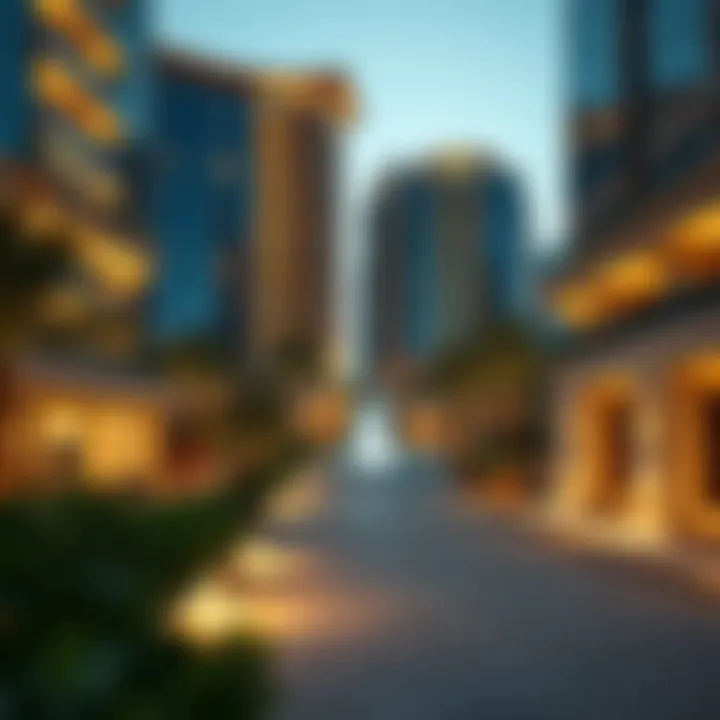 Luxurious residential properties in Jumeirah Circle reflecting high-end living