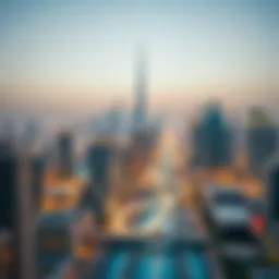Dubai skyline representing the dynamic real estate market