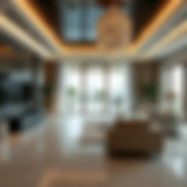 Luxurious interiors of properties in Almaya Cluster