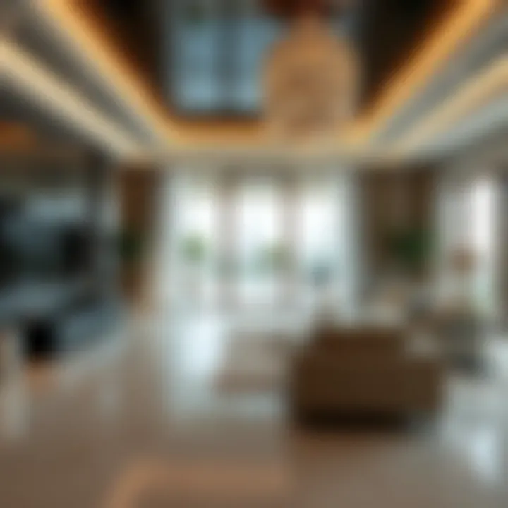 Luxurious interiors of properties in Almaya Cluster