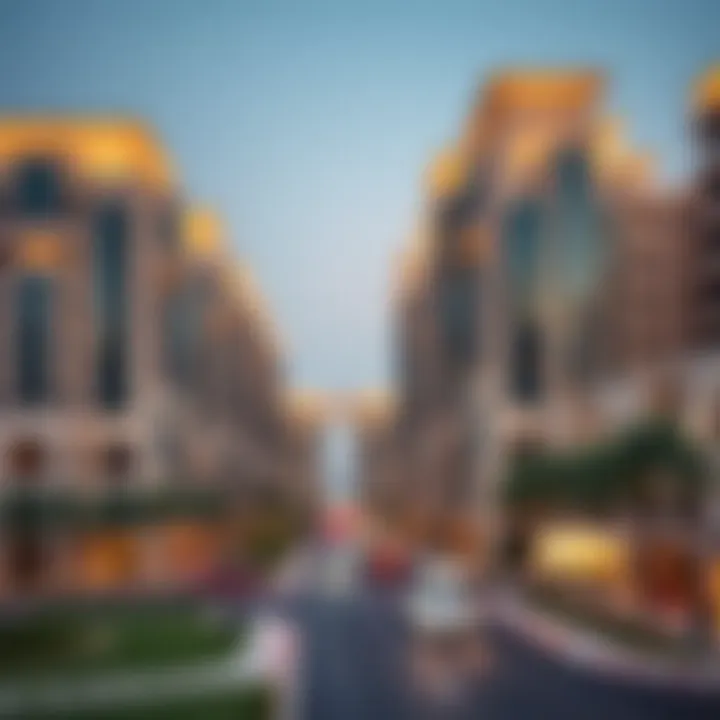 Strategic location map of Almaya Cluster in Dubai