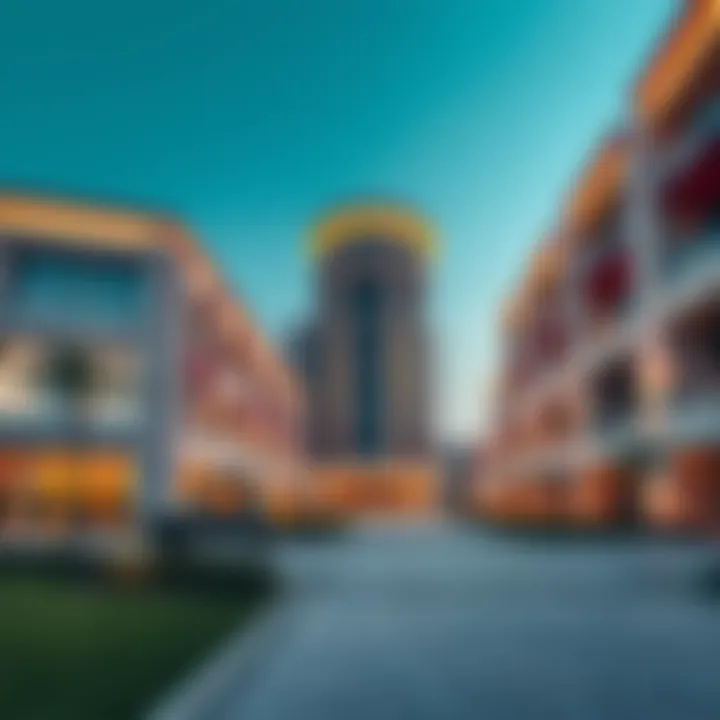 Stunning architectural design of Almaya Cluster