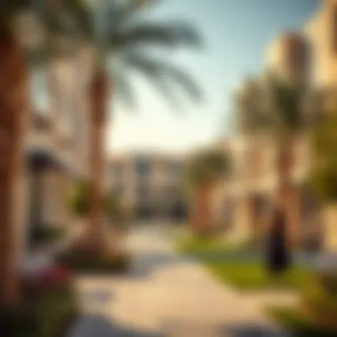 Vibrant community spaces within Almaya Cluster