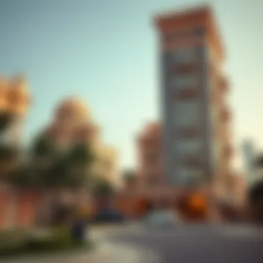 Historic Development of Dubai Real Estate Historic image depicting early Dubai real estate