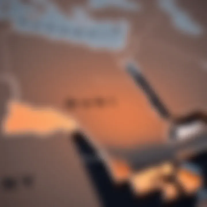 Nationalities Among Dubai's Real Estate Investors Map highlighting nationalities among Dubai's real estate investors