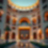 Stunning architectural design of Al Murooj Complex