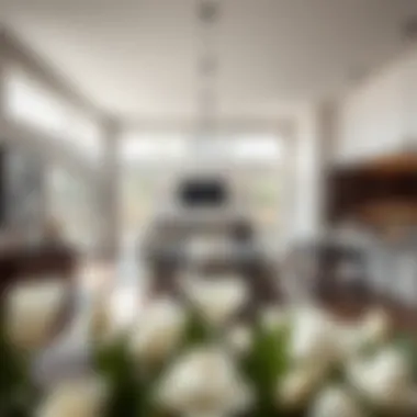 Inviting Dining Space with Natural Light Open Concept Dining Area in Waters Edge Floor Plan