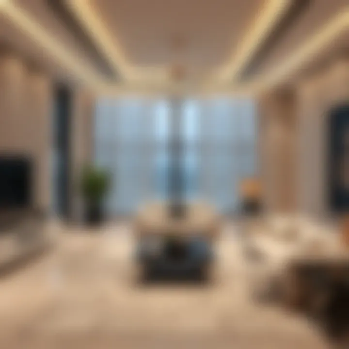 Interior design highlights of Yasmina Residence R2